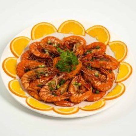 Salty Style Fried Prawns