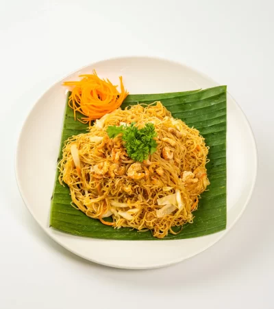 Fried Meehoon with Dried Shrimp