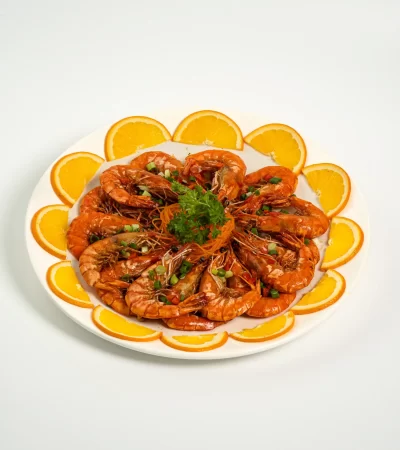 Deep Fried Prawns with Salt & Pepper