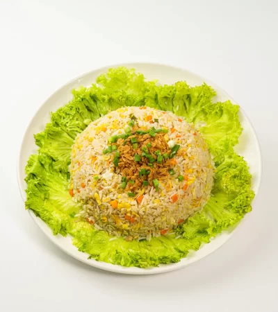 Seafood Fried Rice With Geragau Shrimp