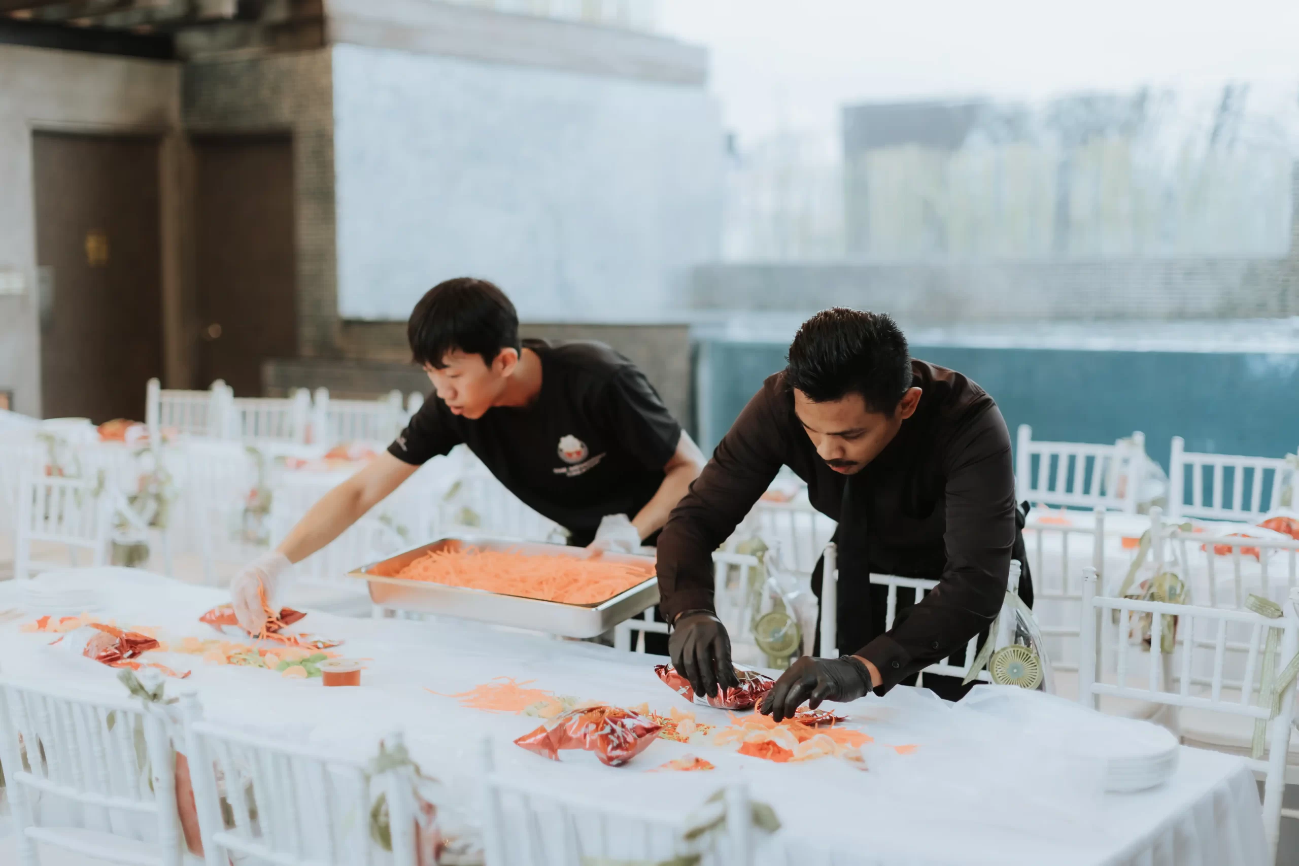 Professional, friendly service team on-site