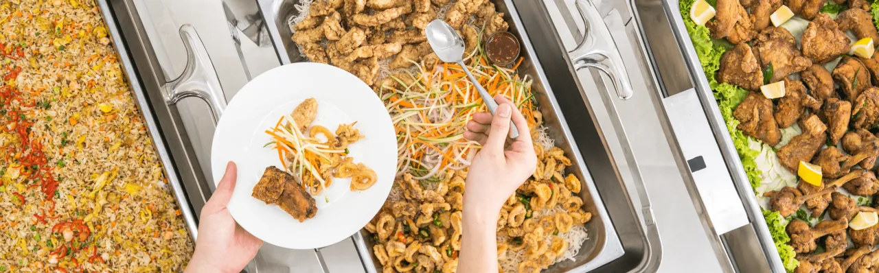 halal buffet catering