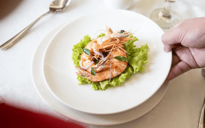 individual serving plated service