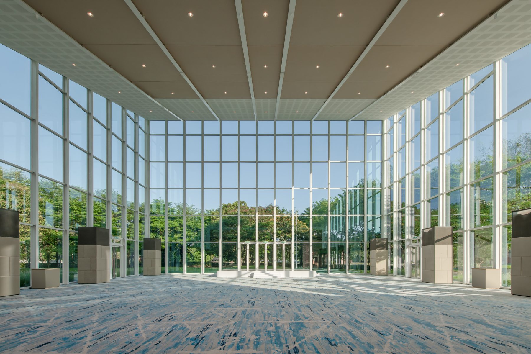 interior of sentul pavilion