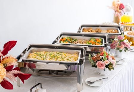 buffet line