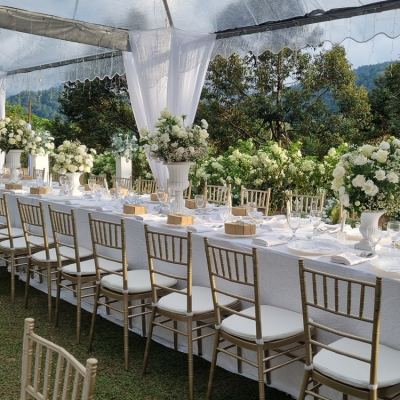 viking table setting at Brickhouse Bukit Tinggi