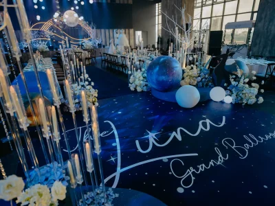 Wedding Setup | The Luna Grand Ballroom | WYK Catering