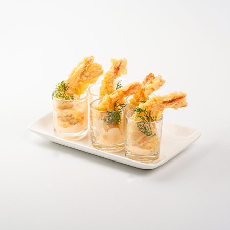 Fried Prawn Dip with Spicy Mayo