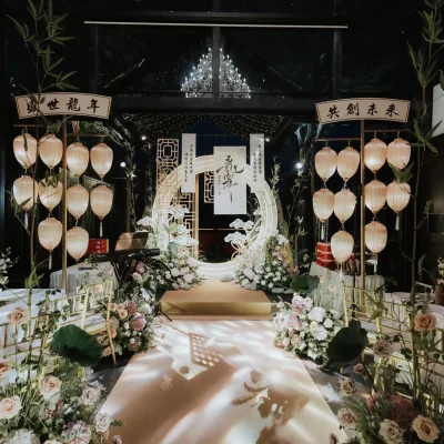 Wedding backdrop | Ampang Glasshouse | WYK Catering