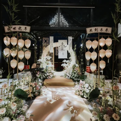 Wedding backdrop | Ampang Glasshouse | WYK Catering