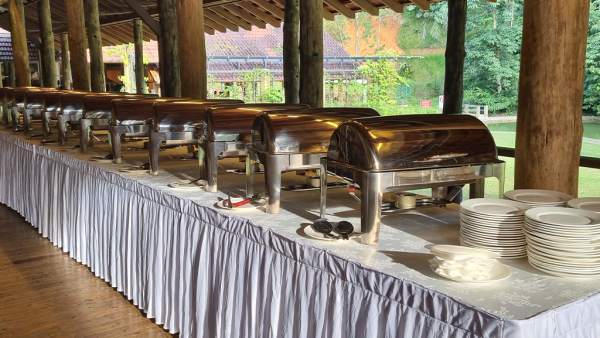 buffet catering at tanarimba wedding