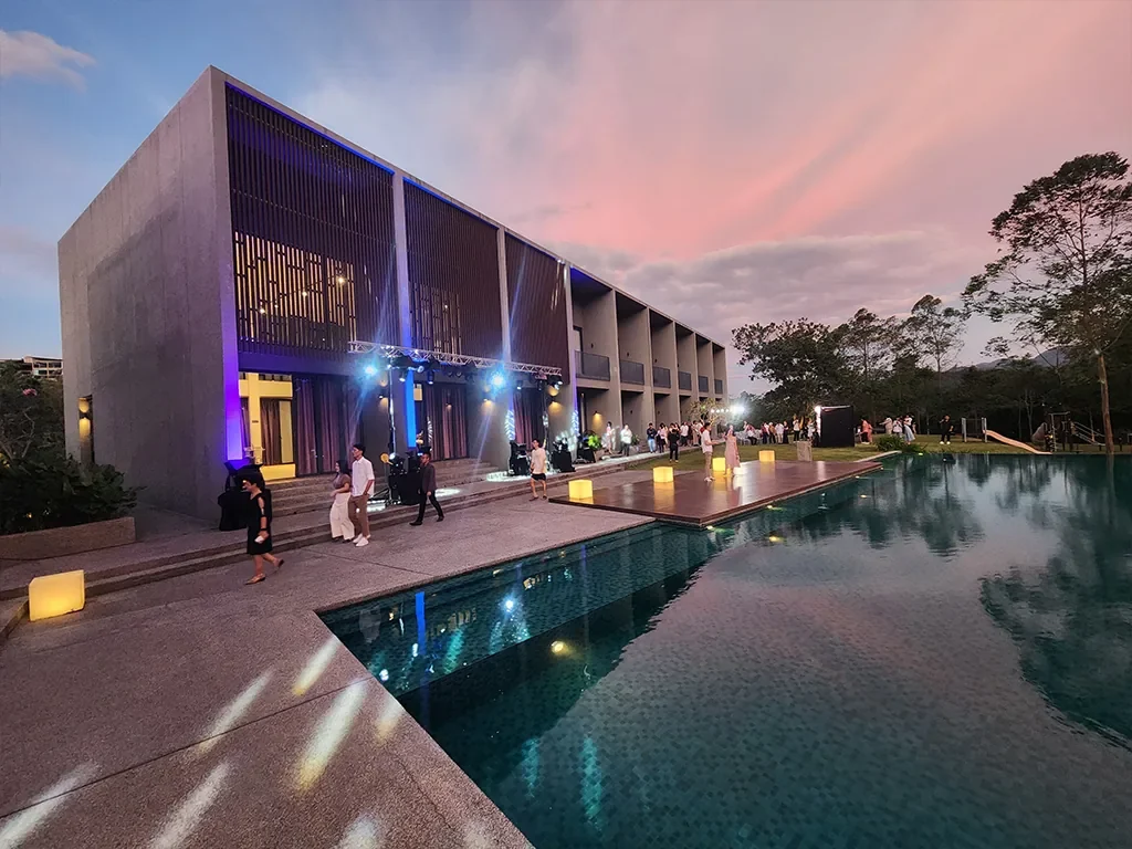 wedding event at the acres resort