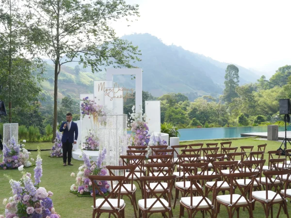 garden christian wedding 2