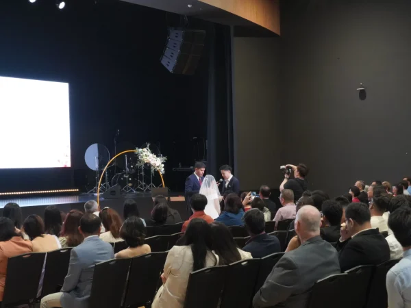 intimate christian wedding